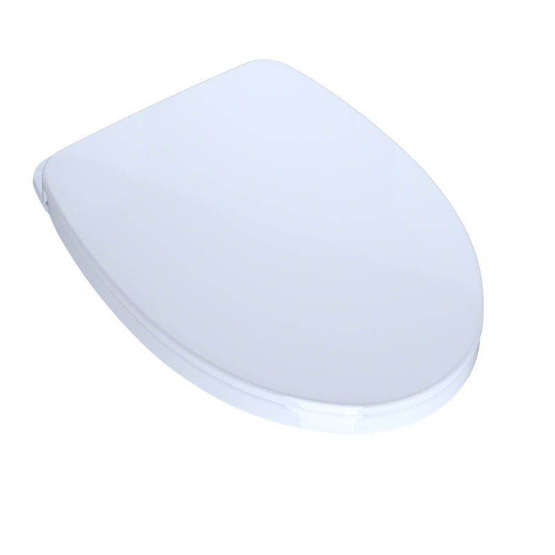 Siège de toilette allongé à fermeture lente TOTO SoftClose, coton blanc, null