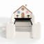 Lit tapissier Nestled Cottage House-134546011-134546012