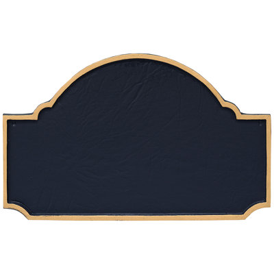 Fitzgerald 1-Line Wall Address Plaque