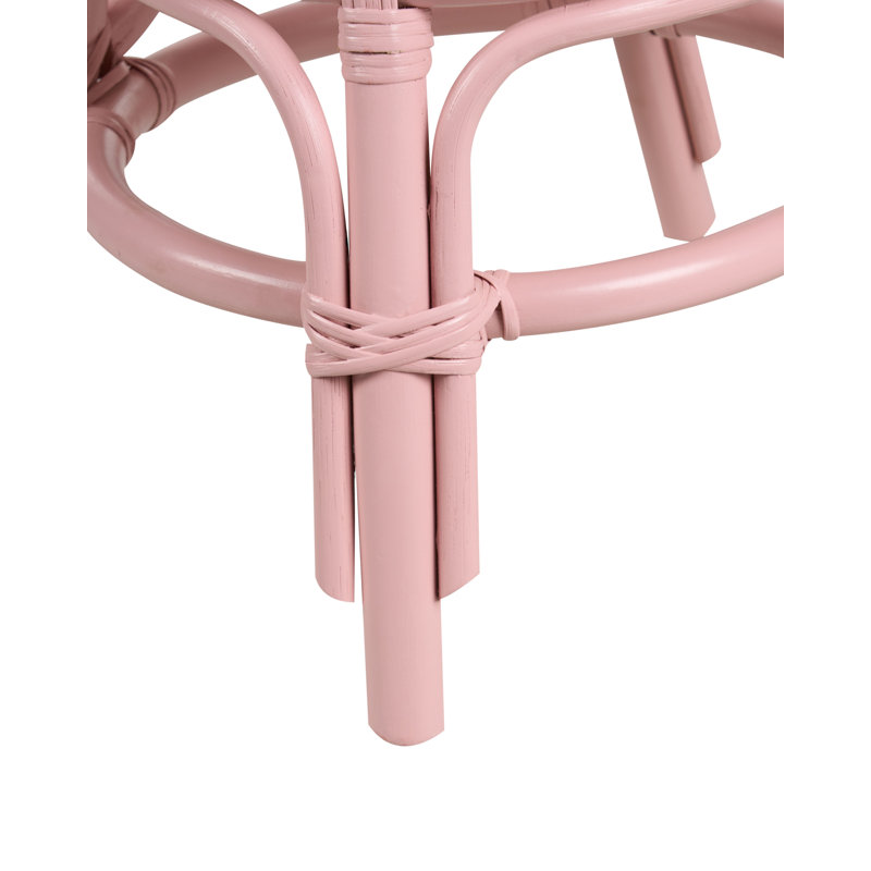 KALIVIA Upholstered Side Chair, Pink