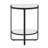 Brendis Mirrored Glass Top End Table