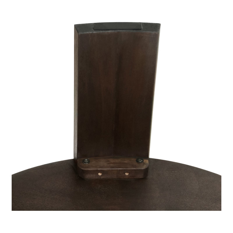 Londyn 36" Round Coffee Table, Dark Brown, Dark Brown