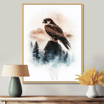 Bird Of Prey Canvas, Falcon Wall Art, Wilkison