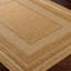 Brown Modern Outdoor Rug, Bordered Stain Resistant Easy to Clean Rug For Patio, Balcony, Decks & Garden-1332798886
