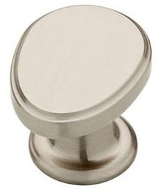 (Paquet de 5) Nickel satiné à bouton 1-1 / 4 po Serenity