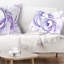 Billow Smoke - Coussin imprimé abstrait-29366725