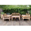 Monterey Outdoor 6 - Piece Teak Conversation Set-811188846-847976537