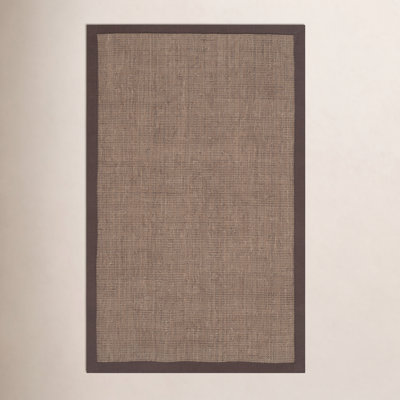 Cybil Auckland Jute Brown Area Rug