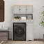 Armoire de rangement pour laveuse et sécheuse l 41,34 po Storage Rangement et rangement pour salle de lavage-432215375-432215362