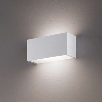 Sunrise 1 - Light Flush Mounted Sconce, White, 4.7" H x 15" W x 3.9" D