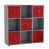 Grey/Red