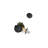 Knobs With Deadbolt Reversible Entry Set-54966902