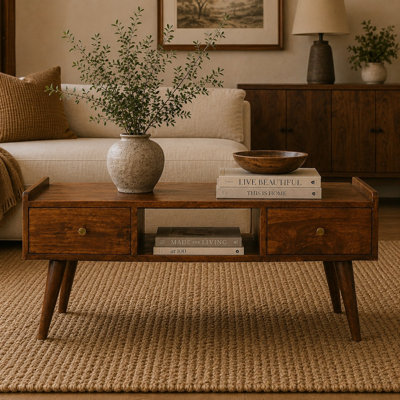 Elevated Chestnut coffee table