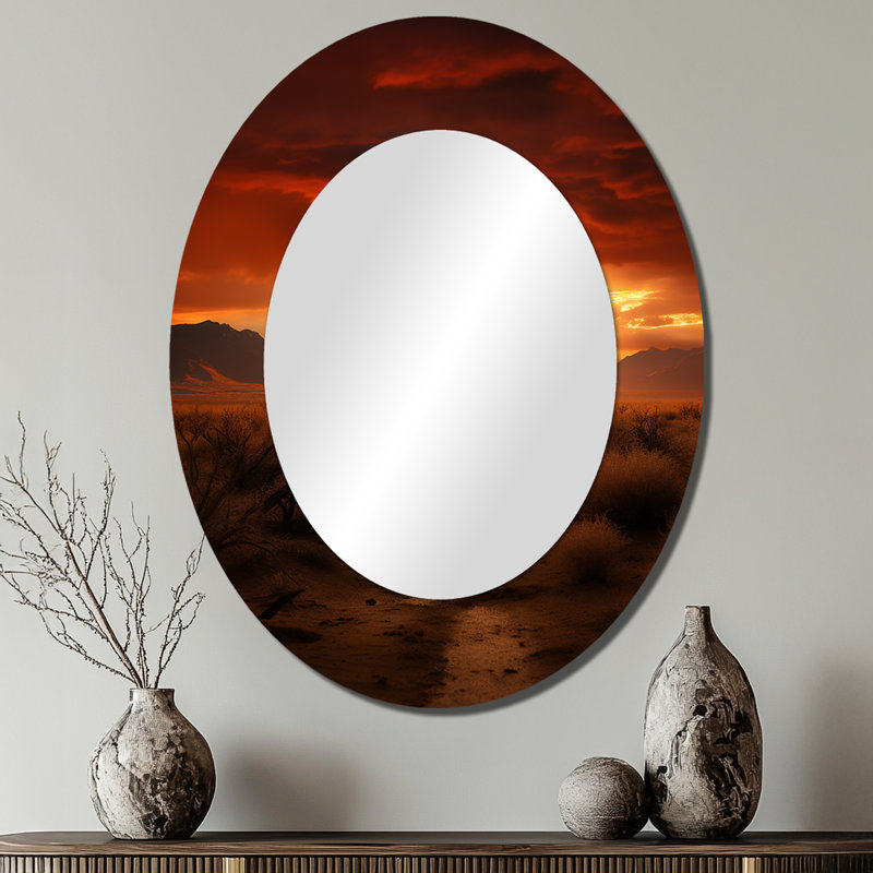 Louanne - People Metal Mirror, 40" x 30"