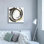  «Coastal Sun 2» par Brittany Evans, art mural sur toile, 37 po x 37 po