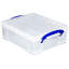 Contenant de rangement en plastique de 8,1 litres avec couvercle Snap-1692642179-1692642204