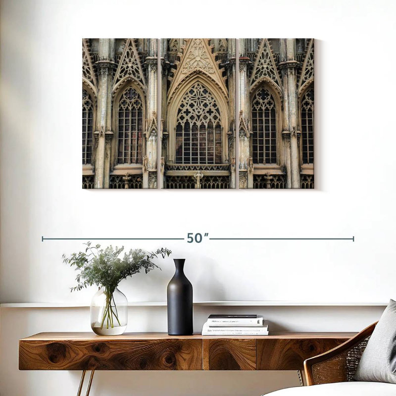 Fenêtres Nicci de la cathédrale de Cologne, H 24 po x l 38 po
