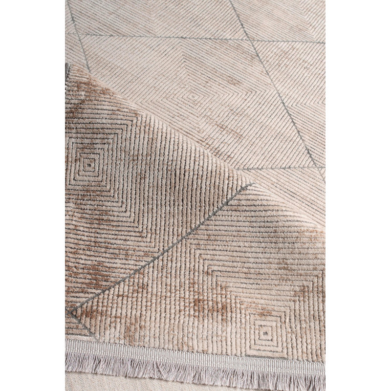 Bezore Machine Made Indoor / Outdoor Area Rug, Rectangle 6'6" x 9'6"