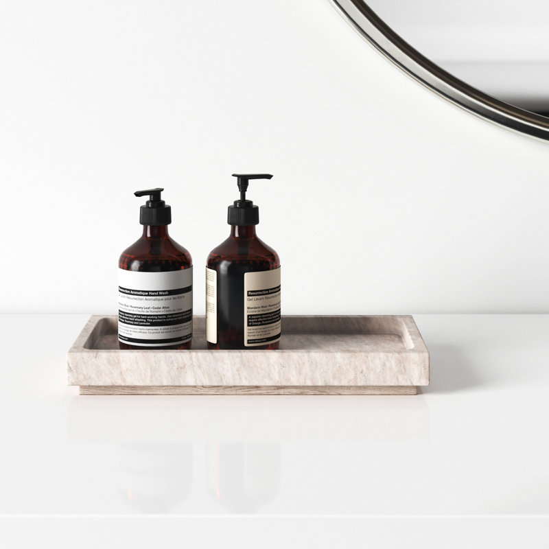 Vesuvio Marble Bathroom Tray