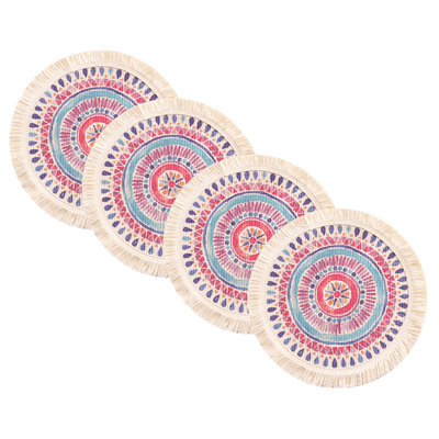 Floral Round Placemat