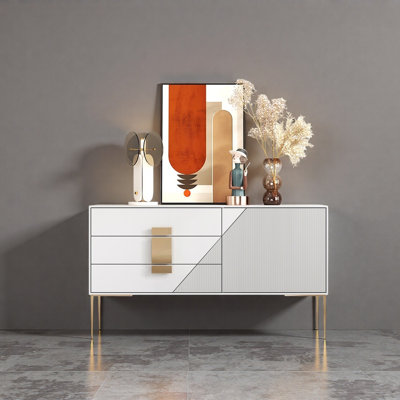Armoire d'entrée de style italien de luxe