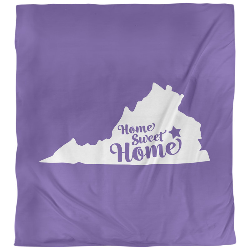 Housse de couette réversible simple et réversible home richmond, Polyester brossé, Housse de couette pour très grand lit