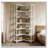 White Corner Bookcase