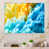 Cadre flottant blanc