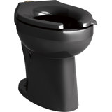 Kohler Highcliff Ultra Ada-Height Flushometer Bowl with Top Spud