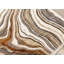 Tapis de couloir abstrait 8 po crème et beige
