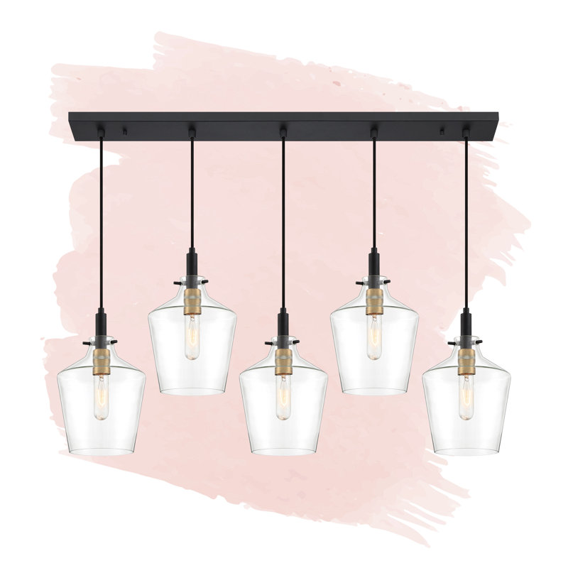 Caitlin 5 - Light Kitchen Island Pendant