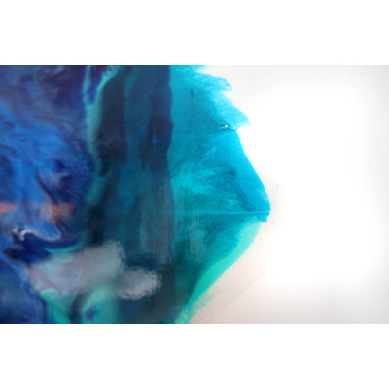 Depth Of Blue Painting by Cynthia White