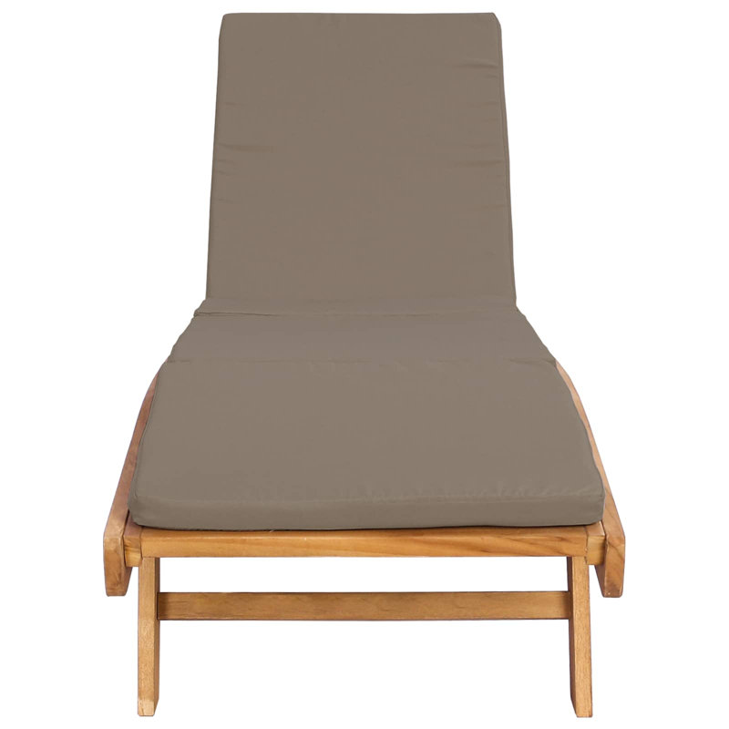 Outdoor Lounge Chair, Brown