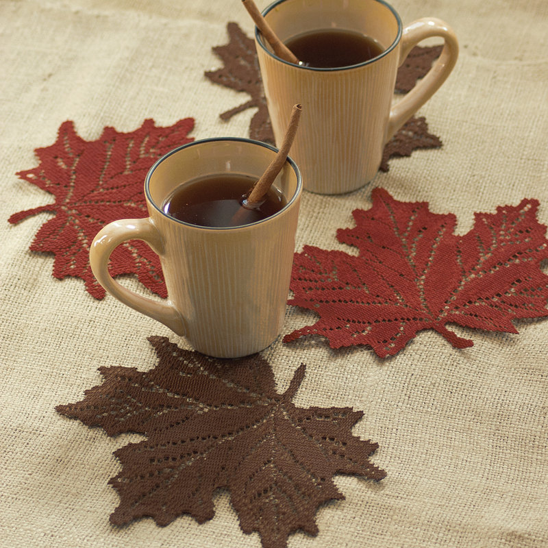 Marksbury Polyester Floral Novelty Doily