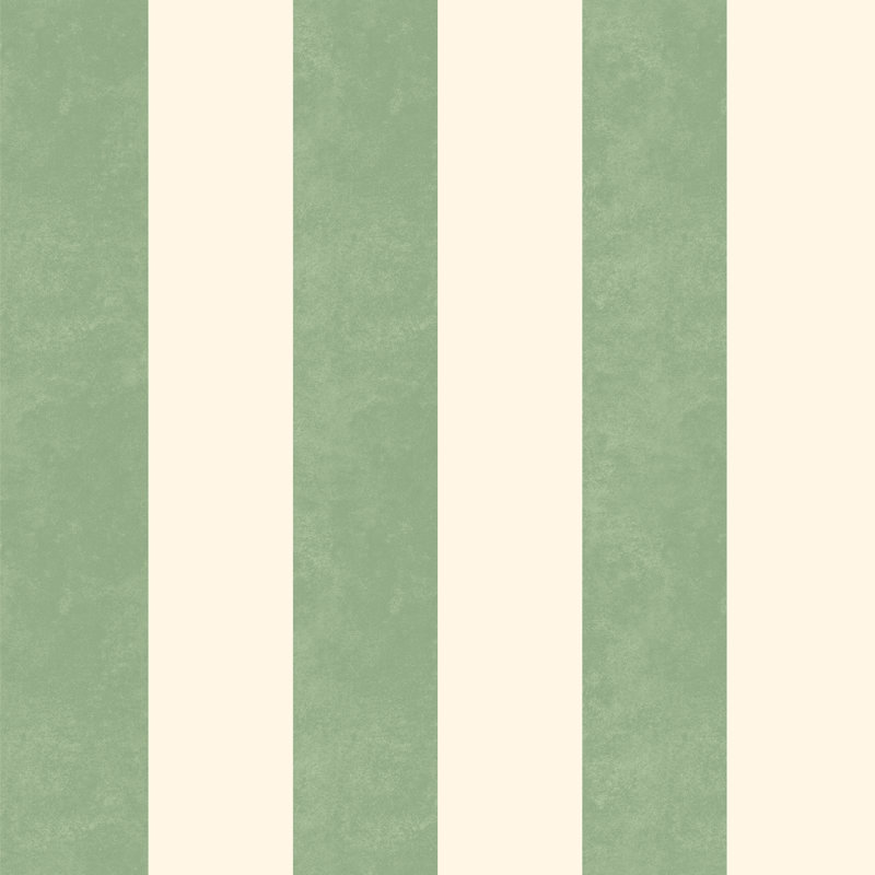 Textured Stripe - Green & Natural