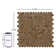 Twilight 1" x 1" Aluminium Penny Round Mosaic Tile
