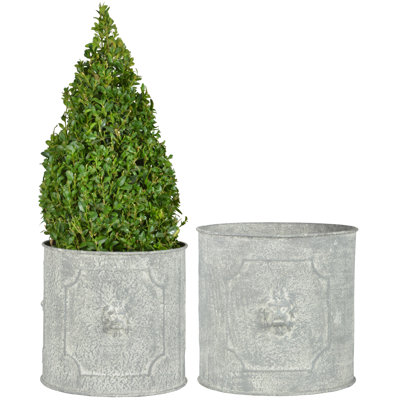 Round Lion Head Planters