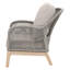 Fauteuil club d'extérieur Loom