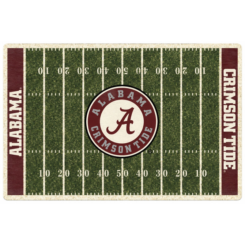 Université de l'Alabama Home Field, 3'10"x5'4" Rectangle