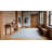 Isla Moroccan Blue Hand Knotted Wool Light Blue Transitional Contemporary Area Rug-840907656