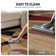 Mehul Geometric Multi Colored Area Rug in Red/Brown/Black