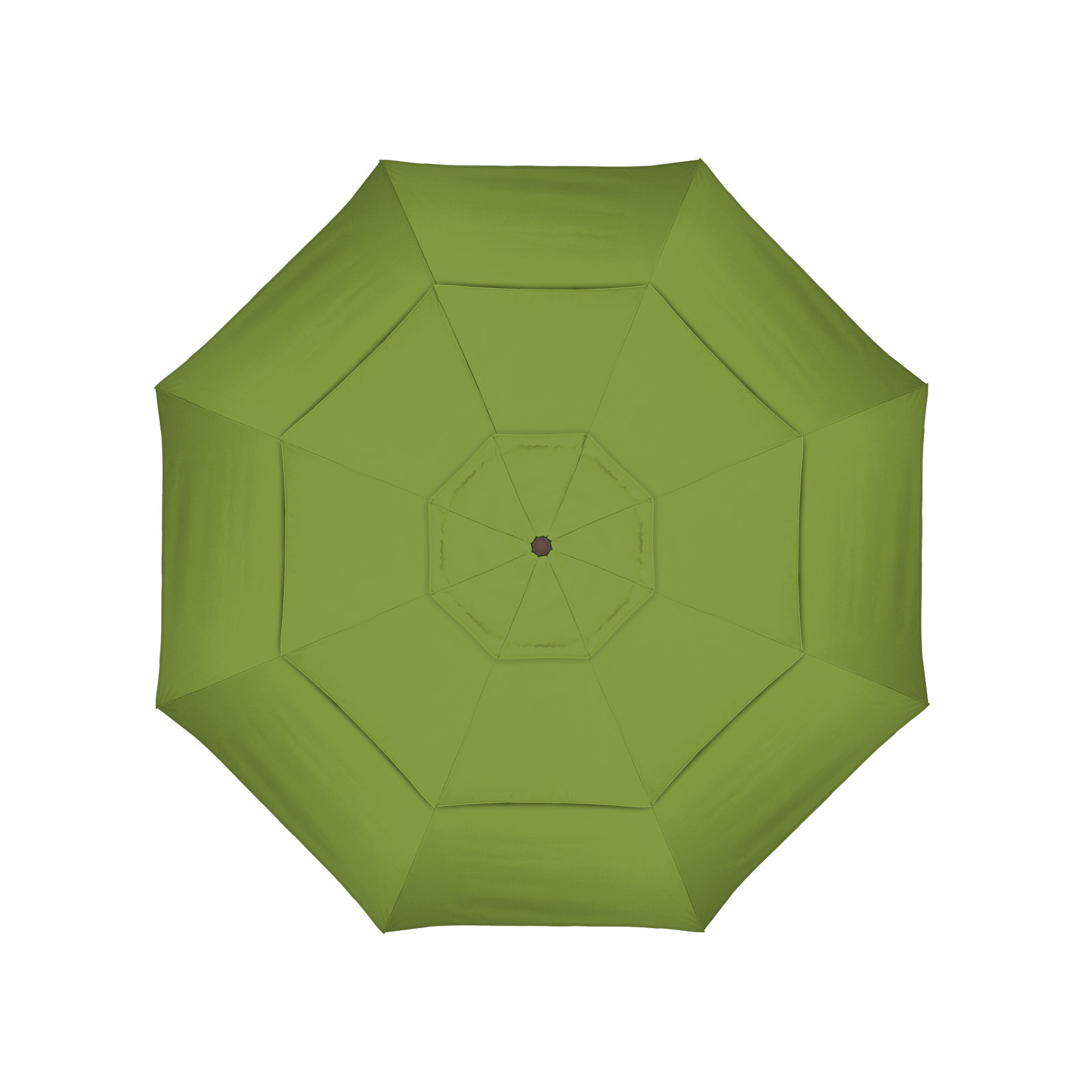 Broadmeade 132'' Sunbrella® Outdoor Umbrella, Canvas Macaw Sunbrella® Canvas, Hammertone Gray