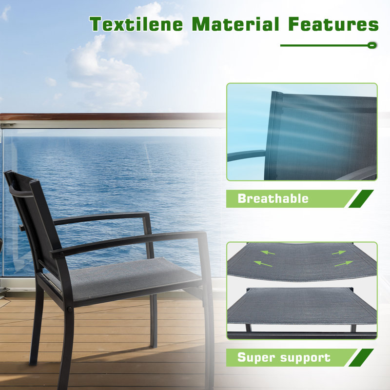 Abrien 2 - Person Patio Conversation Sets