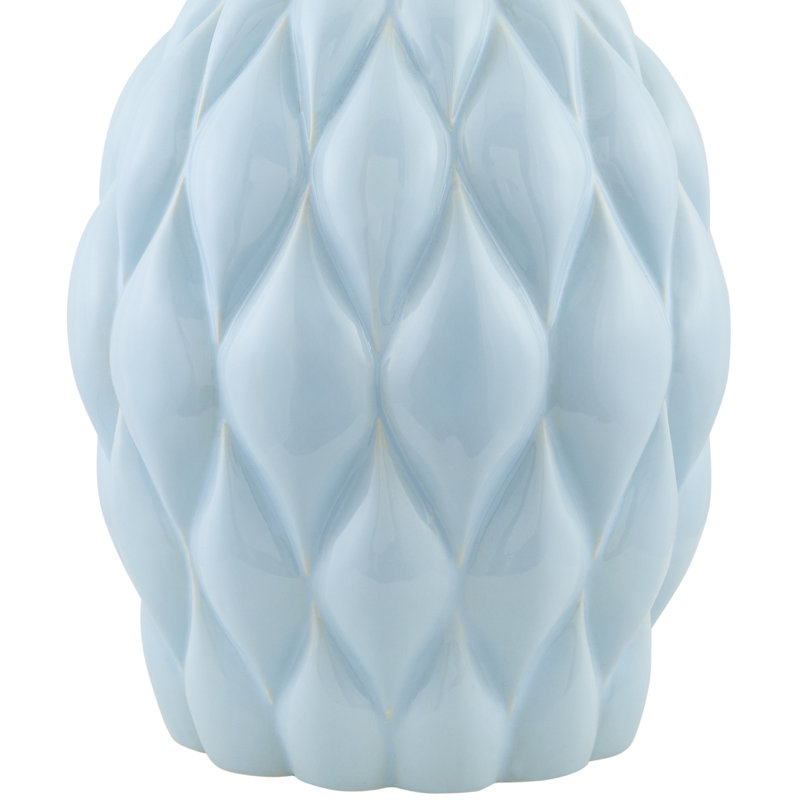Shahe Table Lamp, Light Blue
