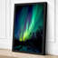 Aurora Over Silent Peaks Scandinavian 1 Piece Wrapped Canvas Wall Art-1645665058-1645665069