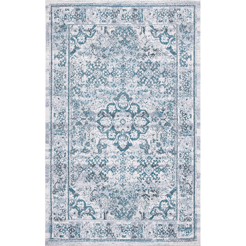 Classic Vintage Hand Tufted Performance Oriental Rug, Rectangle 9' x 12'