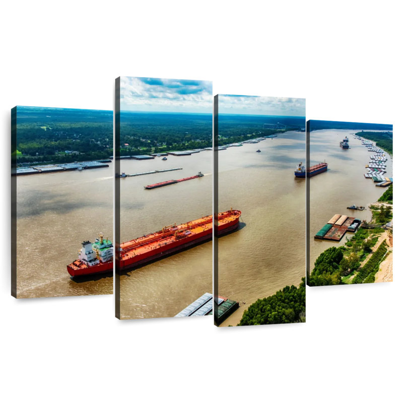 Navires de pétrole Alvord Mississippi, H 22 po x l 36 po
