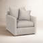Bel-Air Boucle Cotton Swivel Armchair-304469058