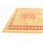 Tapis noué la one-of-kind à la main-nouvelle ère rouille rouge 4 pi 9 po x 6 pi 6 po zone de laine Elland