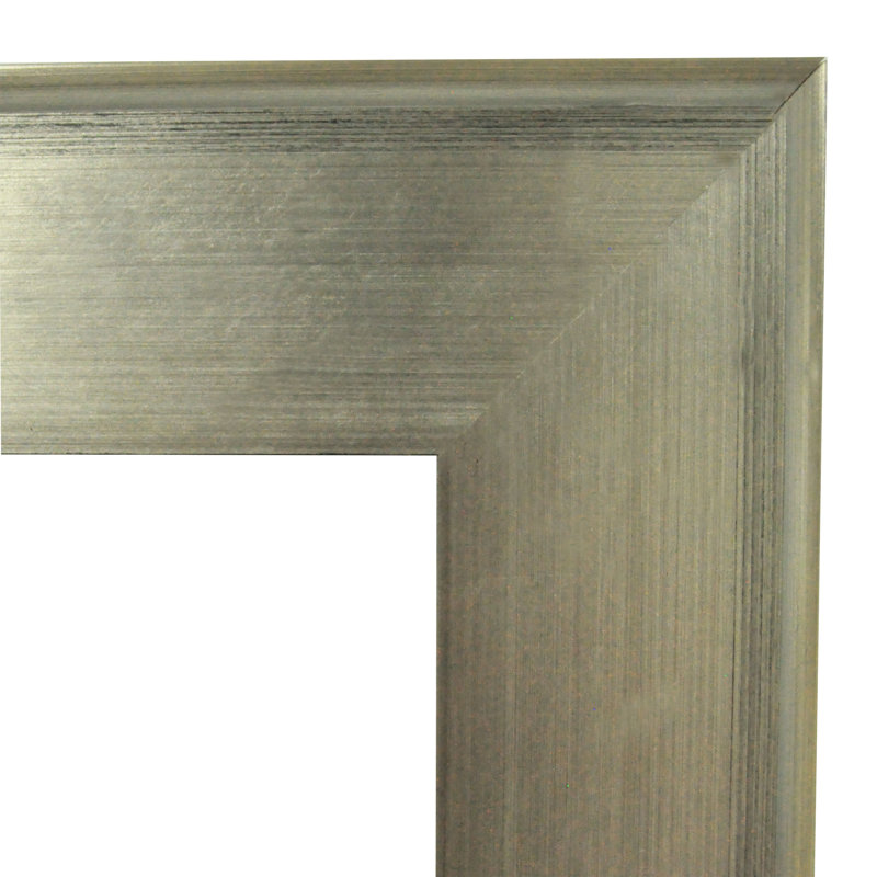 Kozan Wood Flat Wall Mirror, 36" H x 62.5" W